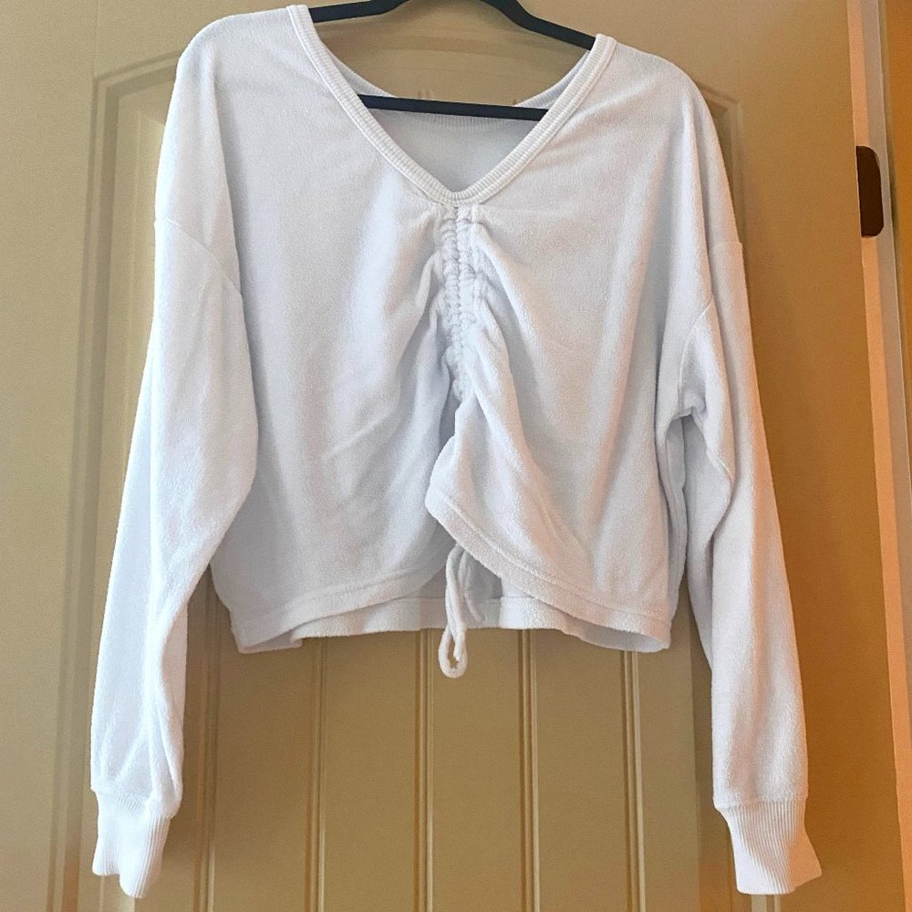 White long sleeve shirt